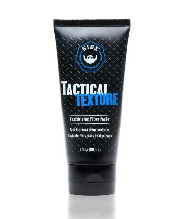GIBS Grooming Tactical Texture Texturizing Fiber Paste, 3 Fl Oz