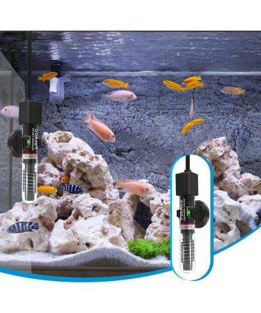 Silkwish Mini Aquarium Heater 50W for 20L-50L Tanks | Constant Temp 26 C Suction Cups & Temp Stickers | International Shipping - Buy Online on SooperMarket.com