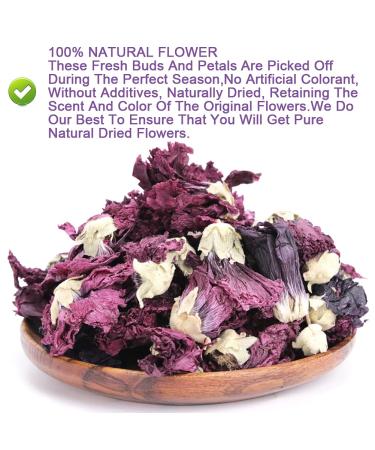 Dried Violets 35g - Sweet Violet Tea and Edible Flowers for Natural Food Coloring - Buy Online on SooperMarket.com