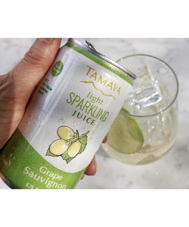 Pamper Your Taste Buds with Tamaya Light Sparkling Grape Juices Mix Discovery Case - 100% Natural NFC Fresh Pressed - No Sugar Added - Pack of 12 Mini Cans (6.75 Fl Oz) - Buy Online on SooperMarket.com