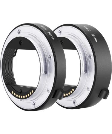 Neewer Metal AF Macro Extension Tube Set for Sony NEX E-Mount Cameras - Buy Online on SooperMarket.com