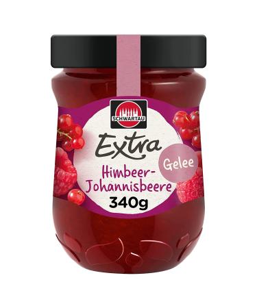 Schwartau Extra Jam Raspberry-Currant 340 g