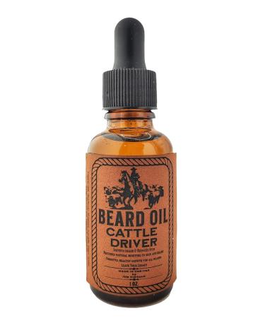 JTM Vintage Cattle Driver Beard Oil | Premium Grooming & International Shipping - Buy Online on SooperMarket.com