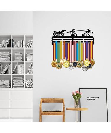 Superdant Triathlon Medal Hanger - Iron Sports Medals Display Frame - Buy Online on SooperMarket.com