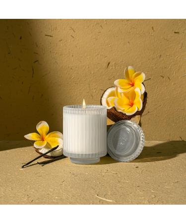 La Jolie Muse Vanilla & Coconut Scented Candle - 12.3oz Natural Soy Wax, Long Burning, Perfect Gift for Women - 80 Hours Scented Home Candle - Buy Online on SooperMarket.com
