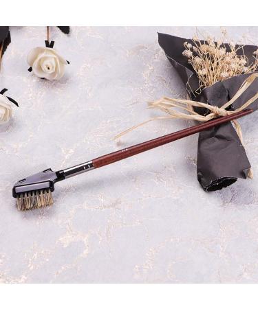 1PC Dual Eyebrow Eyelash Comb - Portable Makeup Brush for Eyebrows & Lashes | Beauty Tool for Flawless Cosmetic Application - Buy Online on SooperMarket.com