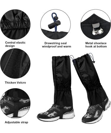 Gaupers Waterproof Gaiters for Men & Women | Adjustable Outdoor Hiking Climbing Trekking & Snow Gear - Buy Online on SooperMarket.com