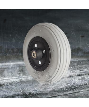Wheelchair Front Wheel Wheels for Electric Wheelchairs 8-Inch Inflatable Front Wheel Gray Wheelchair Front Wheel Replacement Wheels 2 Pieces - Buy Online on SooperMarket.com