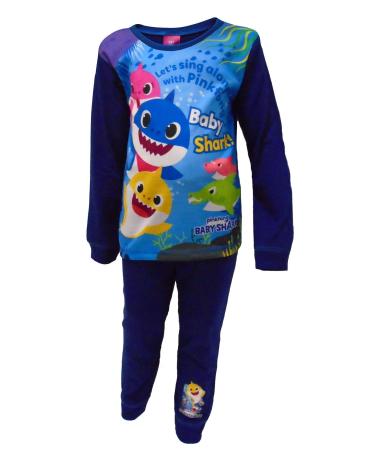 Baby Shark Sing Along Boys Pyjamas 2-3 Years Blue