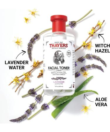 Buy Thayer's Witch Hazel with Aloe Vera - Lavender Toner 12 oz | International Shipping Available - Buy Online on SooperMarket.com