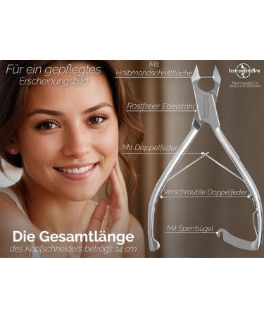Professional Head Cutter Nail Tongs - Precision Nail Care Tool for Perfect Manicure | International Shipping Available - Buy Online on SooperMarket.com