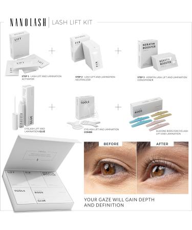 Nanolash Silicone Rods 3 pairs - lash lift rods silicone pads for eyelash lifting lash lift shields - Buy Online on SooperMarket.com