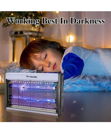 PALONE Indoor Bug Zapper Light can Lure Mosquitoes to Produce Electric Shocks Effectively Protect Food from Fly for Kitchen Dinging Room Black - Buy Online on SooperMarket.com