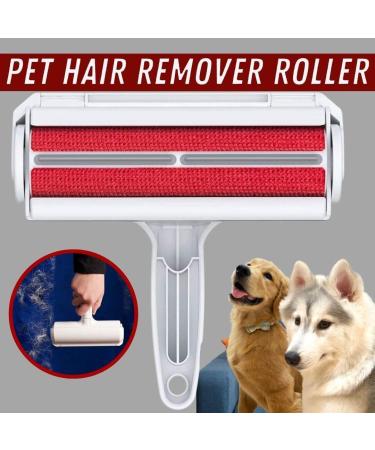 Efficient Roller Pet Hair Remover - Reusable Lint Roller for Cats & Dogs | Multi-Surface Fur Cleaner for Furniture Couch Carpet & Clothing - Portable & Eco-Friendly - Buy Online on SooperMarket.com