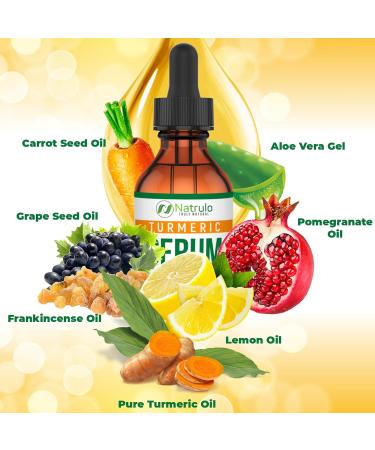 All-Natural Turmeric Serum for Face & Body | Brightening Acne-Fighting Pore-Minimizing Skin Repair - Buy Online on SooperMarket.com