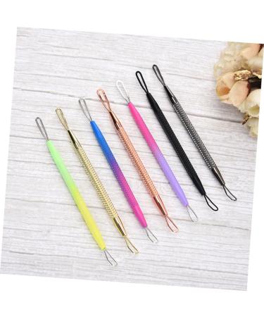 7pcs Double-headed Extrusion Ring Pimple Tools Pore Cleaner Pimple Removers Pimple Needle Cosmetic - Buy Online on SooperMarket.com