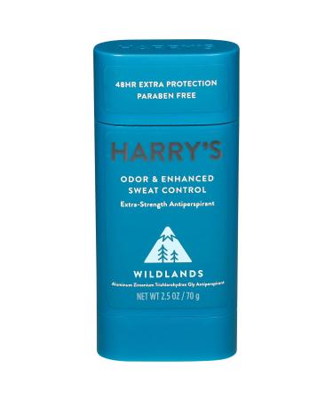 Harry's Wildlands Extra-Strength Antiperspirant Stick for Men - Woodsy Scent - 2.5oz