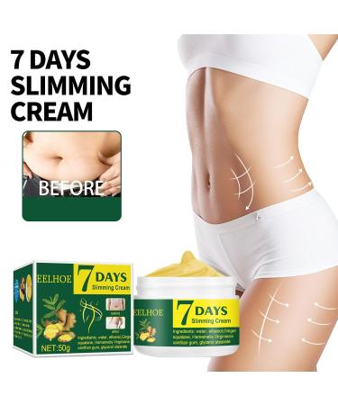 Ginger Fat Burning Slimming Cream | Anti-Cellulite Full Body Weight Loss Cream | Tightening & Slimming Solution - Buy Online on SooperMarket.com