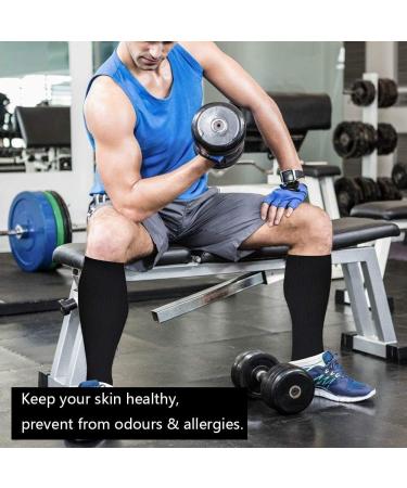 Uberming 2 Couple Compression Stockings | Sport Compression Socks for Men & Women | Support Socks for Flight Pregnancy Nursing & Running - L/XL - Buy Online on SooperMarket.com