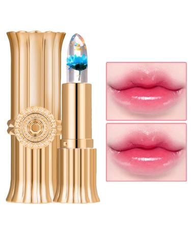 Color-Changing Lip Balm | Nourishing Temperature-Activated Jelly Lipstick with 24K Gold Foil | Perfect for Appointments & Parties - Buy Online on SooperMarket.com