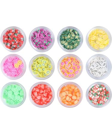 Uonlytech 3D Fruit Nail Art Slices - Nail Supplies for Lip Gloss & Cellphone Decorations - Buy Online on SooperMarket.com