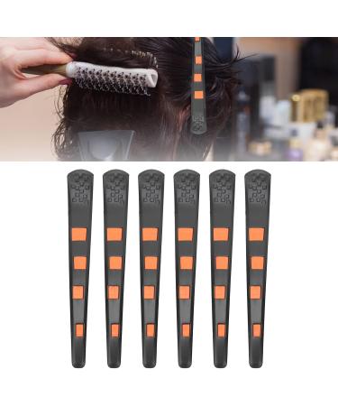 Duckbill Hair Clip Safe DIY Craft Convenient for Use Sectioning Clips No Slip for Salon Hair Styling for Applying Facial for Haircut(Orange) - Buy Online on SooperMarket.com