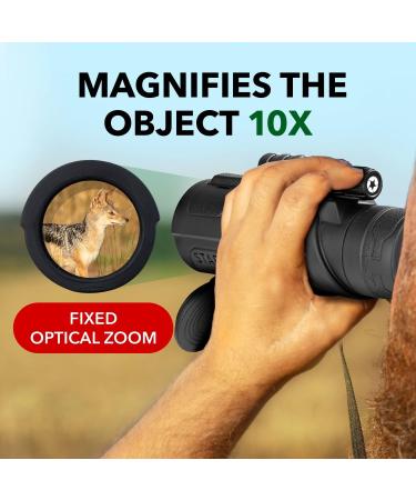 STARSCOPE Monocular G3 - Long-Range 10x42 High Powered Monocular | Small Monocular for Bird Watching  Hunting  Sports  and More | Monoculars for Adults with BAK4 Prism and Wide Field of View - Buy Online on SooperMarket.com