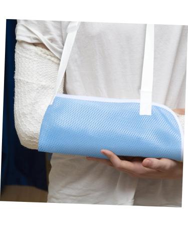 CIYODO Children's Arm Sling Arm Sling for Shoulder Sling Immobilizer Sling Arm Brace Net 60X30CM Sky-blue - Buy Online on SooperMarket.com