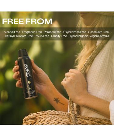 Buy SNAP Wellness Everyday Sunscreen SPF 40 - UVA/UVB Protection Alcohol-Free Vitamin E Water-Resistant Body & Face Sunscreen for Daily Use - International Shipping Available - Buy Online on SooperMarket.com