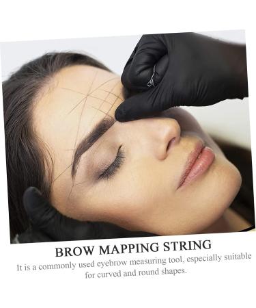 Gogogmee Measurement Tool String Ink Line Box Ink Line Ruler Eyebrow Ruler Eyebrow Line Meters Mee Brow Mapping Bottled Vial 6.5x2.6cm Brown - Buy Online on SooperMarket.com