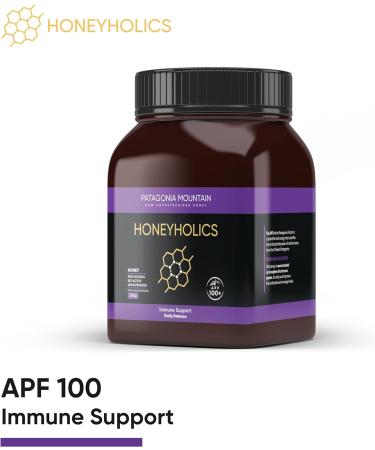 Honeyholics Patagonia Mountain Raw Unpasteurised Honey 100 APF Immune Support - Buy Online on SooperMarket.com