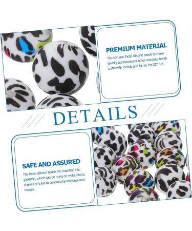 Didiseaon Chew Necklace 80 Pcs Silicone Bead Set - Molar Baby Teething Beads - Buy Online on SooperMarket.com