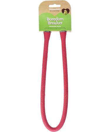 Small Red Rosewood Rubber Bird Perch - Durable and Comfortable - Buy Online on SooperMarket.com