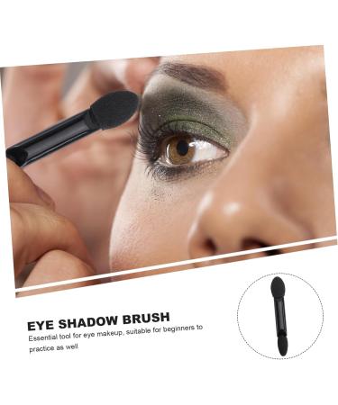 FOYTOKI 10pcs Eye Shadow Sponge Applicator Maquillaje Fard Eyeshadow Dual Sides Eyeshadow Black - Buy Online on SooperMarket.com