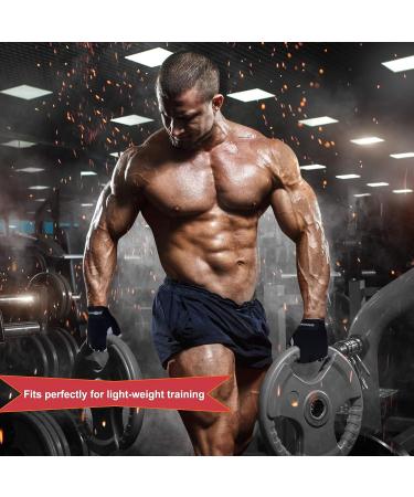 Sawans Gym Workout Gloves for Men and Women | Breathable Weight Lifting Gloves with Wrist Support | Padded for Deadlifts & Pull Ups | Medium Size - Buy Online on SooperMarket.com