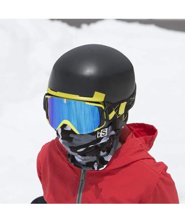 BLACKSTRAP Kids The Hood Dual Layer Neck Gaiter - Black | Cold Weather Warmer for Children - Buy Online on SooperMarket.com