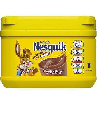 Nesquik Chocolate Milkshake Mix 300g (Pack of 2) - Buy Online on SooperMarket.com