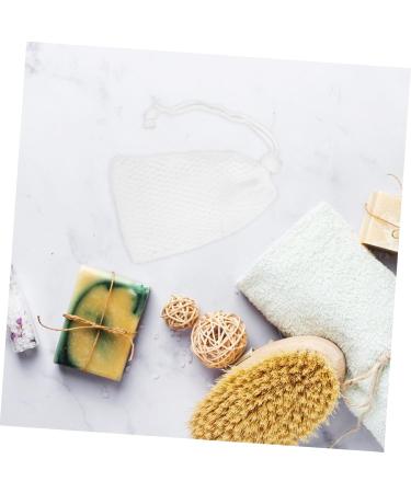 BELLIFFY 1pc Soap Loofah Sponge Bath Scrubber Body Scrub Sponge Shower Net Soap Storage Nylon - Buy Online on SooperMarket.com