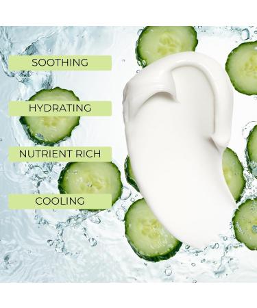 YUNASENCE QLUMIERE Bio-Restorative Cucumber Cream - Hydrating Amino Acids Hyaluronic Acid & Caviar for Soothing Skin Care - Buy Online on SooperMarket.com