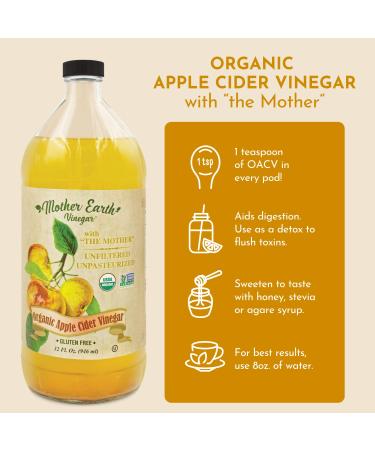 Organic Apple Cider Vinegar Superfood K-Cup Tea Pods - Ginger Lemon Savory - 12 Count - Buy Online on SooperMarket.com