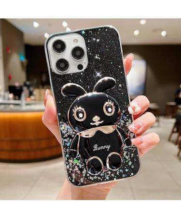 Tivenfezk Nadoli for Samsung Galaxy S20 Ultra - Glitter Rabbit Stand Soft Silicone Case | Transparent Protective Cover - Buy Online on SooperMarket.com
