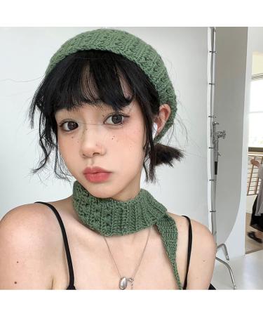 JSGHGDF Pastoral Headband for Women Crochet Hook Solid Color Headbands Slip for Head Hoop Girl Makeup Hair Accessories Blakikin brown - Buy Online on SooperMarket.com