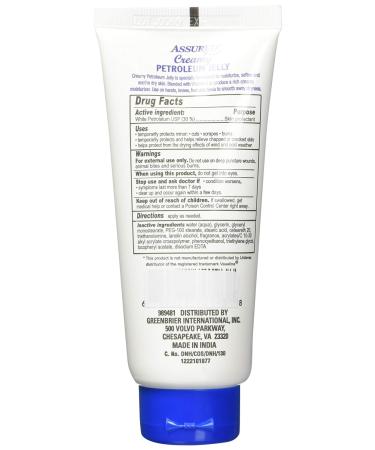 3-Pack Creamy Petroleum Jelly Hand Cream for Dry, Rough Skin - 3 oz Each - Absorbs Quickly - Softly Scented - Buy Online on SooperMarket.com