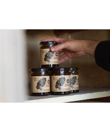 Mama Buci Top Bar Hive Zambian Pure Honey Ethically Produced Winter Harvest 340 g Dark - Buy Online on SooperMarket.com