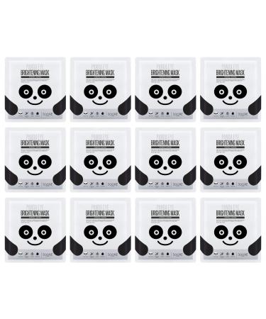 Soo'AE Panda Eye 12 Count Eye mask for Dark Circles and Puffiness Nourish and Brighten Delicate Eye area Skin Made in Korea Korean eye treatment eye patch PANDA 12