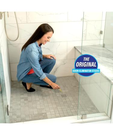 Sani 360 Sani Sticks Drain Cleaner and Deodorizer - 48 Count Lemon Scent | Non-Toxic Enzyme Formula for Odor Elimination and Clog Prevention | Septic Tank Safe - Buy Online on SooperMarket.com