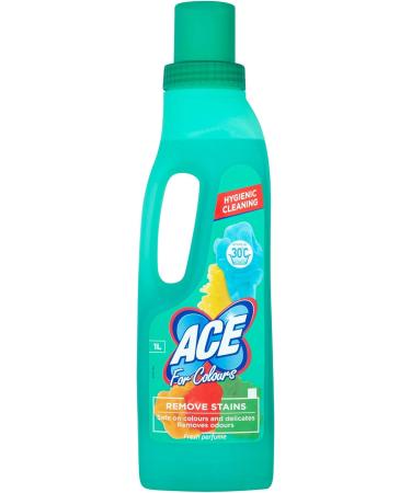 Ace for Colours Remove stains Hygienic Cleaning 1L Fresh Perfume + Gift For you Organza small bag - Buy Online on SooperMarket.com