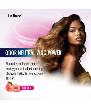 Laflare Cooling Spray for Braiding Wig & Weaving. Instantly Reduce Temperature & Relief Itchy Scalp and Skin Vegan(Biotin Tea Tree Castor Oil) 80 ml (Travel Size 2 Count) - Buy Online on SooperMarket.com