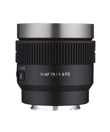 Samyang 75mm T1.9 Full Frame Cine Auto Focus Lens for Sony E (SYCAF75-NEX)