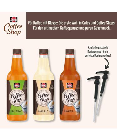 Schwartau Coffee Shop Vanilla Syrup 650ml - Elevate Your Coffee Specialties | International Shipping Available - Buy Online on SooperMarket.com